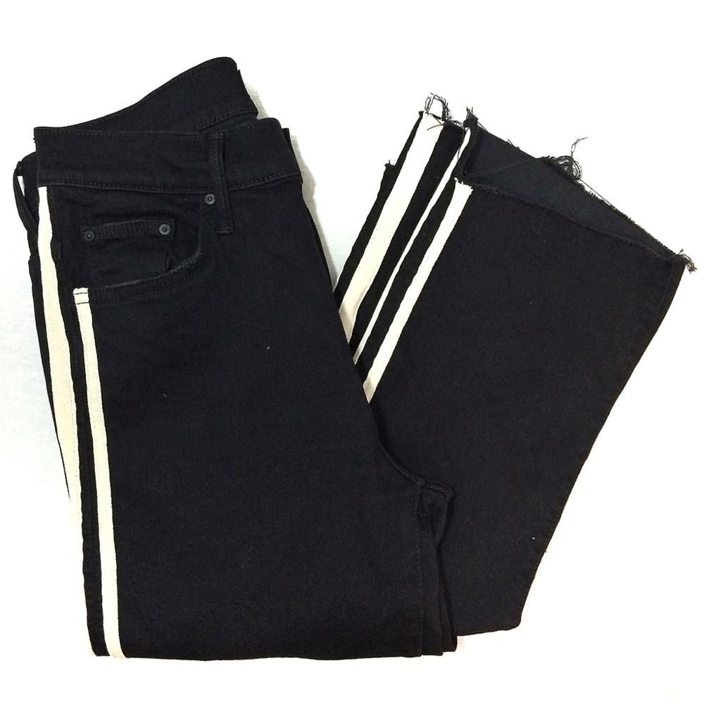 Mother “Insider Crop Step Fray”